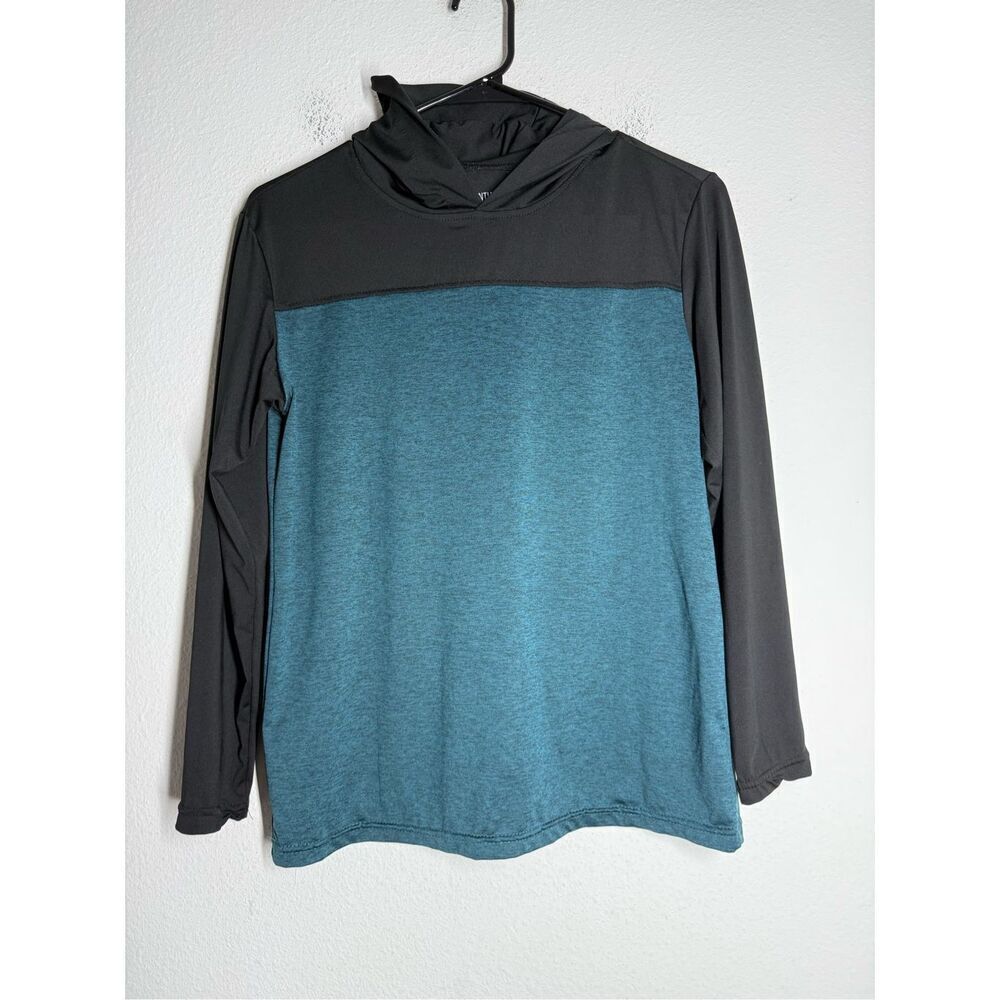 Real Essentials Boys Youth Teen Dry Fit Long Sleeve Active Hoodie Sz L